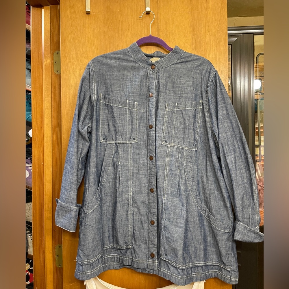 XXL Duluth Chambray Garden Jacket
